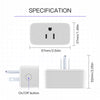 Smart Socket Plug Outlet with Built-in Bluetooth Gateway Hub
