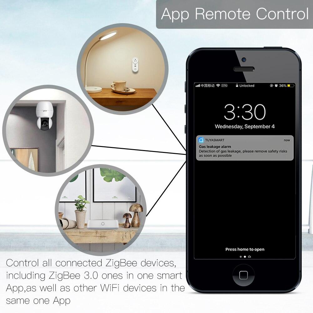 Tuya ZigBee Smart Gateway Hub Smart Home Automation for All Tuya ZigBee3.0 Smart Products