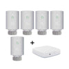 LumiMuse Smart Thermostatic Radiator Valve ZigBee LCD Curved Screen Heating Battery Powered TRV TS0601