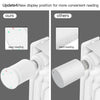 LumiMuse ZigBee Smart Radiator Valves Tuya Save Energy Black White TRV BRT 100 Mini Soft Touching Thermostatic Valve