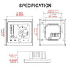 WiFi Smart Thermostat Temperature Controller Water Floor/Electric Heating Water/Gas Boiler LCD Touch Screen BHT 002