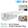 Wi-Fi Smart Outlet Extender Multi Plug Socket Outlet Shelf with Nightlight Relay Status and Light Mode Adjustable US | LumiMuse