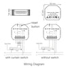 WiFi DIY RF433 Smart Curtain Switch Module for Electric Motorized Roller Blinds Shutter Motor