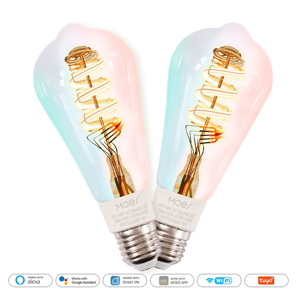 Computer Edison Bulbs Edison Bulbs: Brightech vs. Hudson Lighting for Vintage Looks