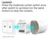 LumiMuse WiFi Mini DIY Smart Curtain Switch Module APP Voice Control Electric Curtain Motor Relay