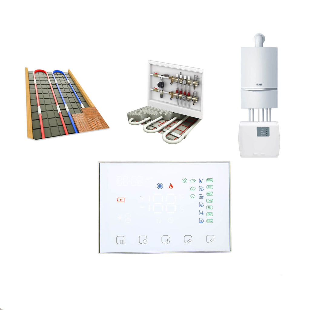 Rf Remote Control Electrical Radiator WiFi RF Programmable Thermostat Smart Wall-hung Temperature Controller ...