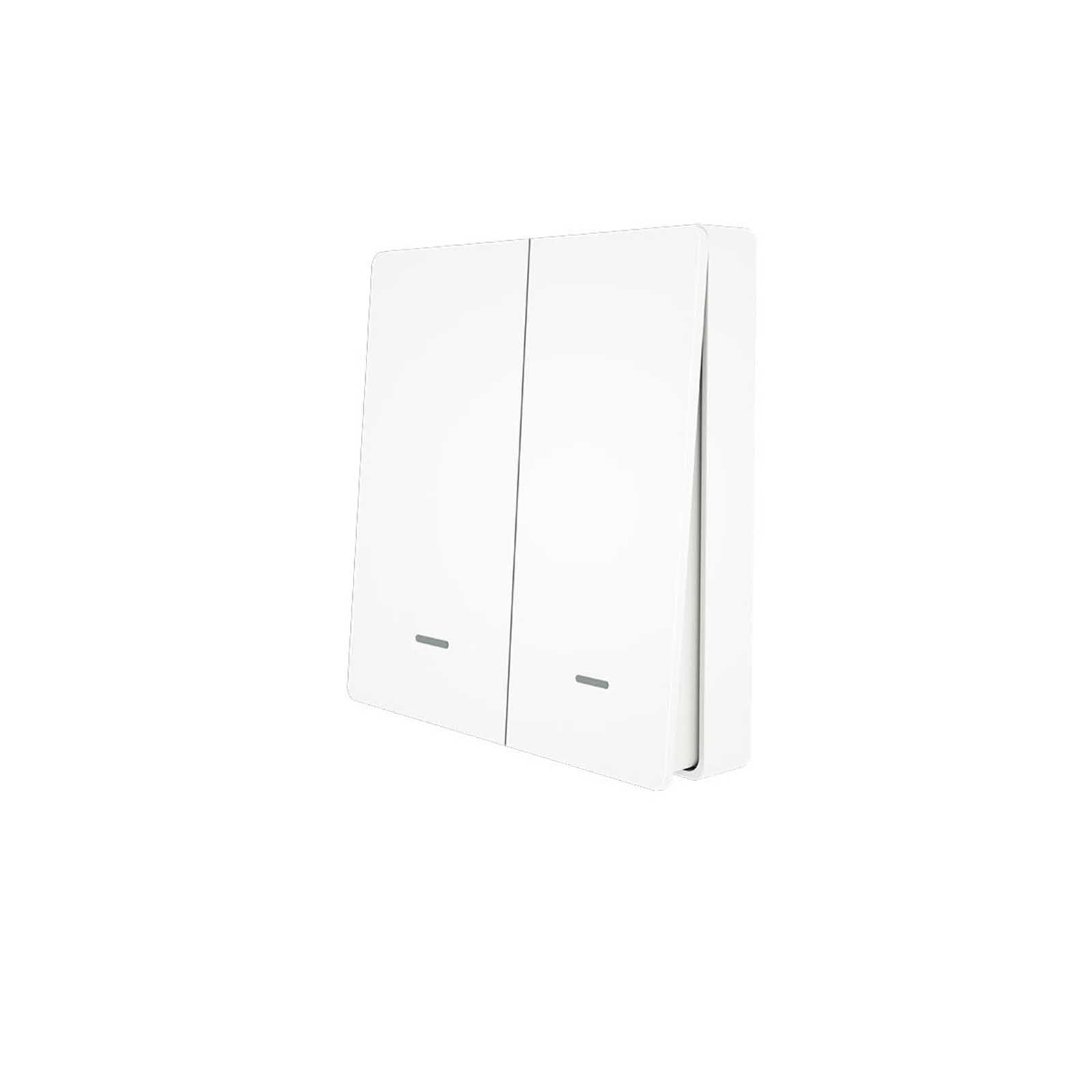 WiFi RF433 Smart Light 2 Way Multi-control Push Button Switch  Neutral Wire EU