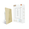 WiFi RF433 Smart Light Wall Touch Switch Single Pole No Neutral 95-130V US Standard