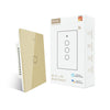 WiFi RF433 Smart Light Wall Touch Switch Single Pole No Neutral 95-130V US Standard