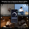 WiFi Smart Filament Bulb LED Light Lamp A60 E27 Dimmable Lighting Soft White 2700K-6500K 7W