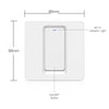 WiFi Smart Light Push Button Switch 2 Way Multi-Control Neutral Wire Required EU