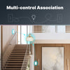 WiFi Smart Light Switch Wall Touch Glass Switch No Neutral Wire Required US Standard