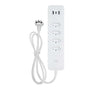 WiFi Smart Power Strip Surge Protector 4 Plug Outlets Electric Socket with USB/Type C [Brazil Version]
