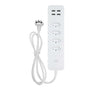 WiFi Smart Power Strip Surge Protector 4 Plug Outlets Electric Socket with USB/Type C [Brazil Version]