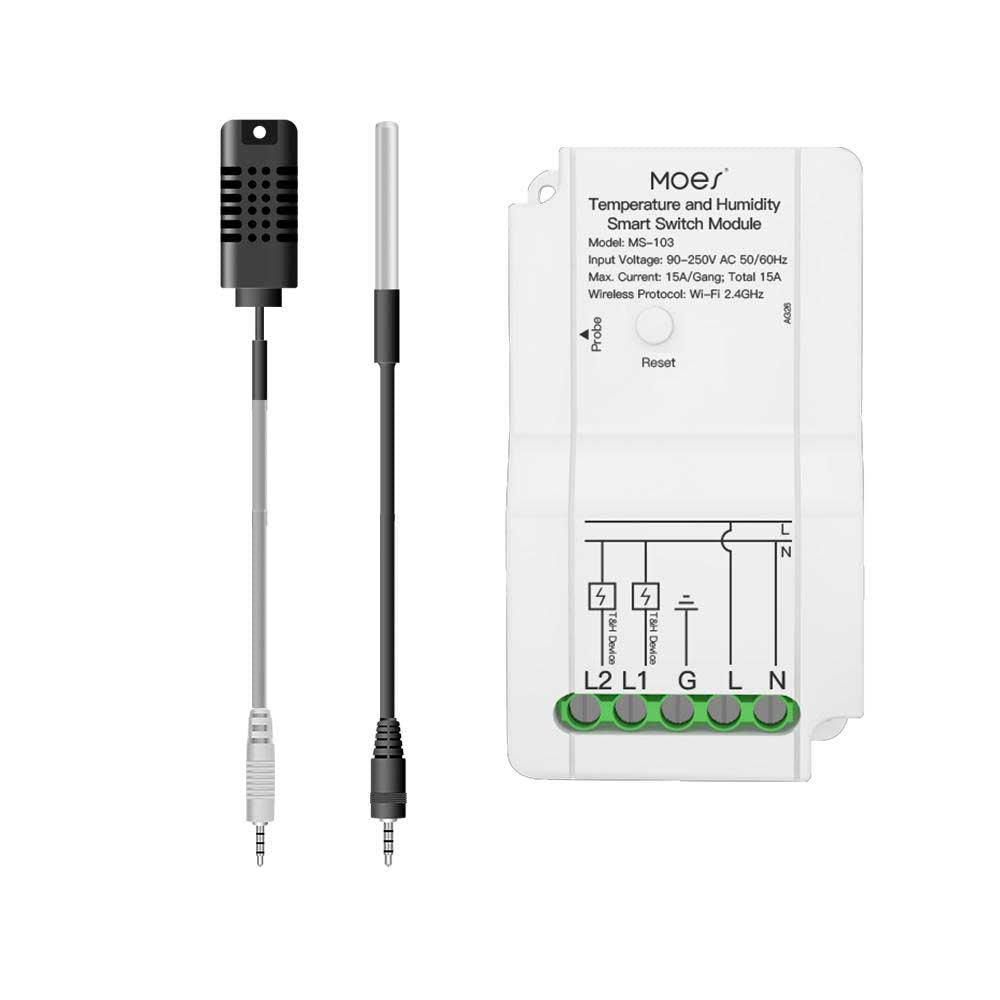 WiFi Smart Temperature and Humidity Control Switch Module Sensor | LumiMuse