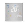WiFi Smart Thermostat Temperature Controller for Water/Electric floor Heating Water/Gas Boiler Brushed Panel | LumiMuse