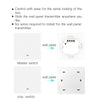 WiFi RF433 Smart Light 2 Way Multi-control Push Button Switch  Neutral Wire EU