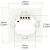 WiFi RF433 Smart Light 2 Way Multi-control Push Button Switch  Neutral Wire EU