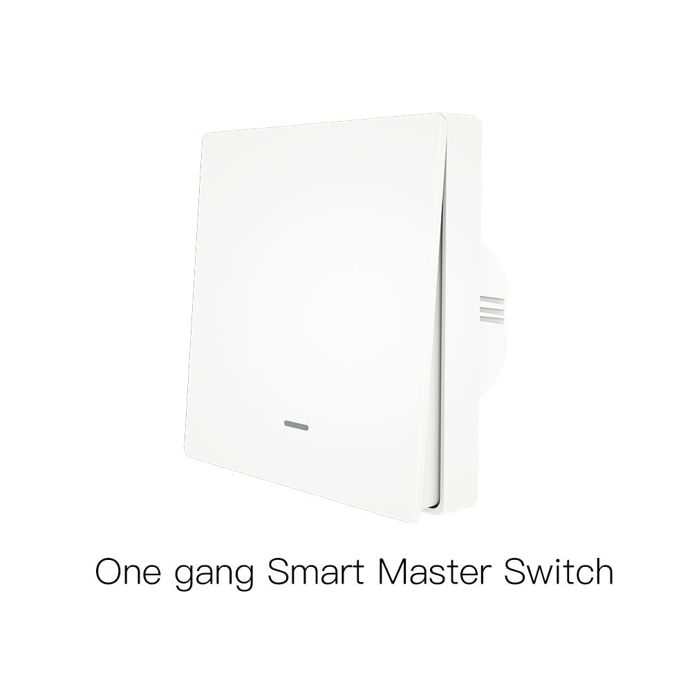 WiFi RF433 Smart Light 2 Way Multi-control Push Button Switch  Neutral Wire EU