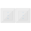WiFi Touch Smart Curtain Switch Design for Motorized Curtains and Roller Blinds EU