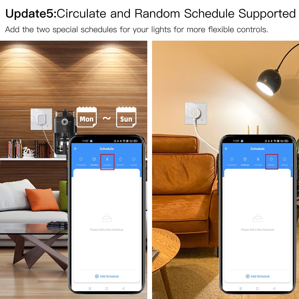 WiFi Smart Wall Socket Glass Panel Outlet Power Monitor Touch Plug ...
