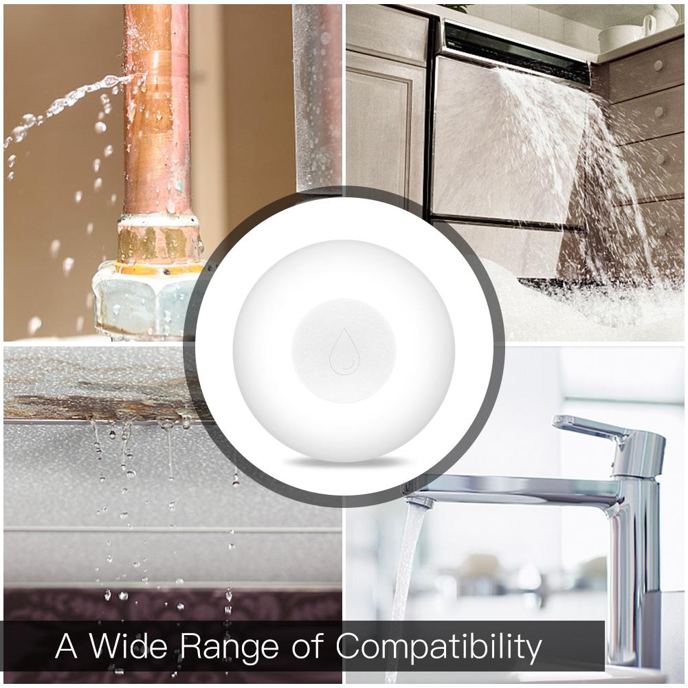 ZigBee Flood Sensor Water Leakage Detector 2MQTT Setup Available