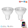 ZigBee GU10 Smart Sync Full Color LED Dimmable Party Light Bulbs RGBCCT 2200-6500K C+W 5W