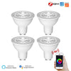 ZigBee GU10 Smart Sync Full Color LED Dimmable Party Light Bulbs RGBCCT 2200-6500K C+W 5W