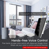 ZigBee RF433 Smart Curtain Blinds Shutter Touch Switch Multi-control Neutral Wire Required US