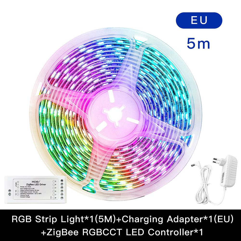 LumiMuse ZigBee RGB Strip Light Multicolor LED Strip CCT LED Controller Plus Brightness Adjustable