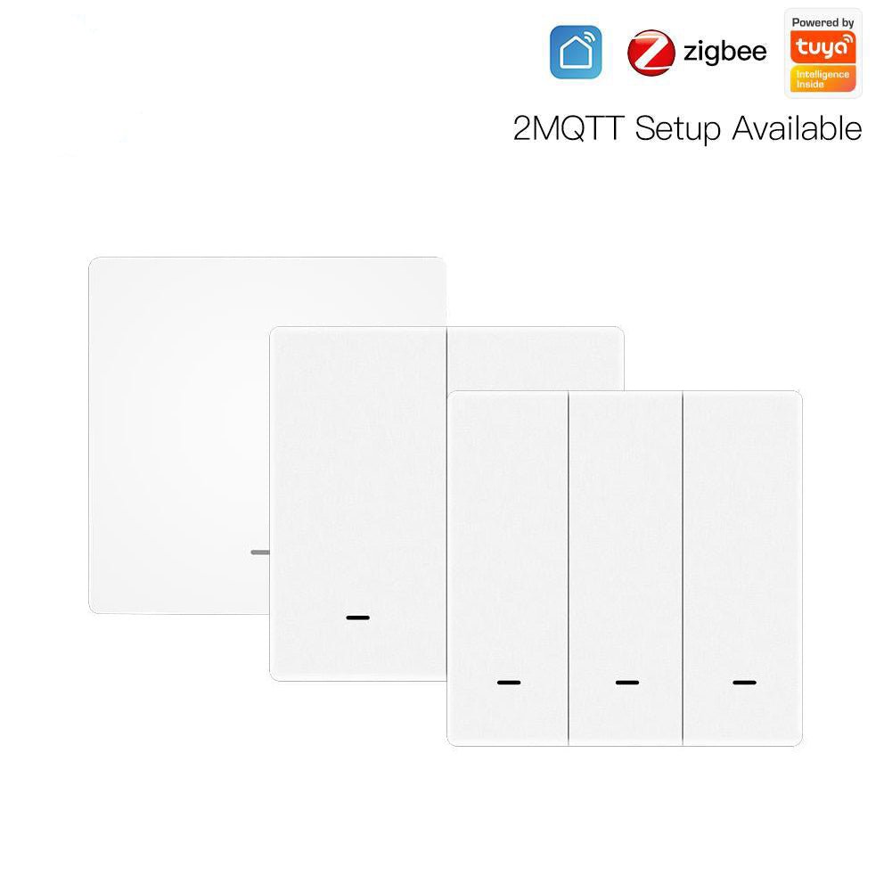 ZigBee Smart 9 Scene Mechanical Push Button Switch Multi-Control Battery Powered | LumiMuse