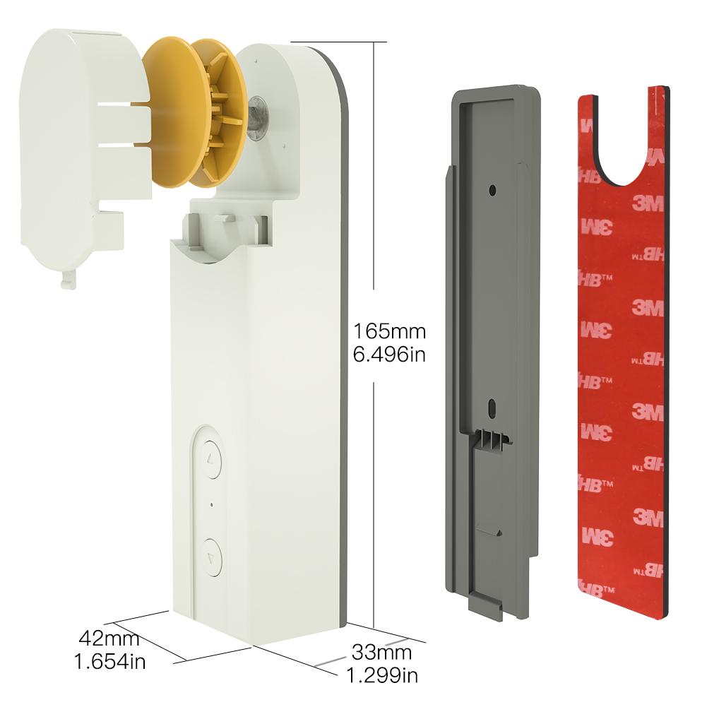 ZigBee Smart DIY Motorized Roller Blinds/Shades Drive Motor 2MQTT Setup Available Am43
