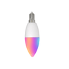 ZigBee Smart E14 Candle LED Light Candle Bulb 5W RGBCCT 2200-6500K Alexa Google Voice Control