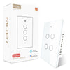 ZigBee Smart Light Switch Touch Glass Panel Neutral Wire Required US Standard