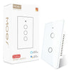 ZigBee Smart Light Switch Touch Glass Panel Neutral Wire Required US Standard