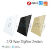 ZigBee 2 Way Light Switch, Touch Multi-Control Switch, Neutral Wire Optional, No Capacitor EU | LumiMuse
