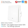 Smart ZigBee Scene Push Button Switch Single Pole Neutral Wire Optional No Capacitor