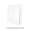 Smart ZigBee Scene Push Button Switch Single Pole Neutral Wire Optional No Capacitor