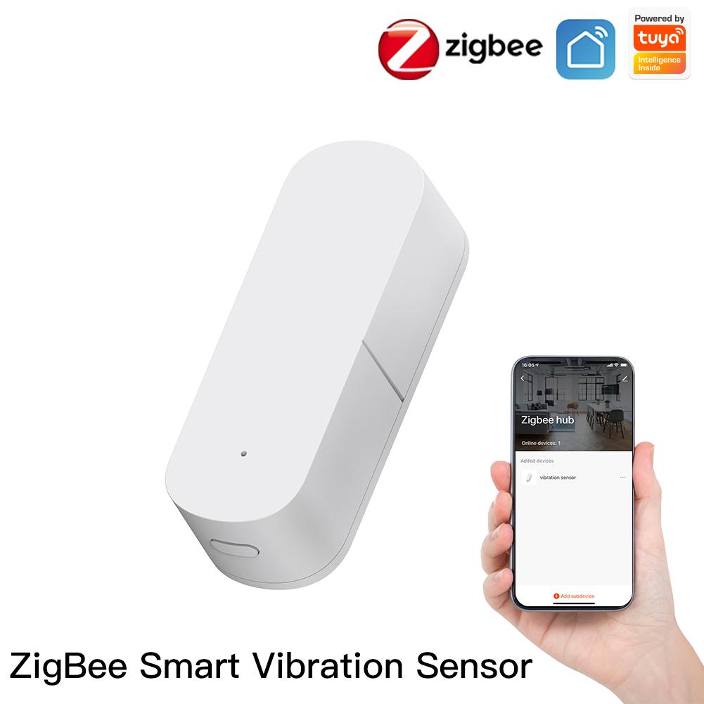 Zigbee Smart Vibration Sensor Detection Home Security System