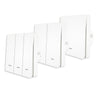 ZigBee 1/2/3 Gang Smart Push Button Light Switch 2 Way Multi-Control Neutral Wire Optional EU