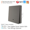 ZigBee 1/2/3 Gang Smart Push Button Light Switch 2 Way Multi-Control Neutral Wire Optional EU