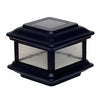 Lumimuse Colonial Solar Cap Light - Black