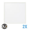 2x2 LED Flat Panel Light - 40W - 4600 lumens - 4000K - Lumimuse