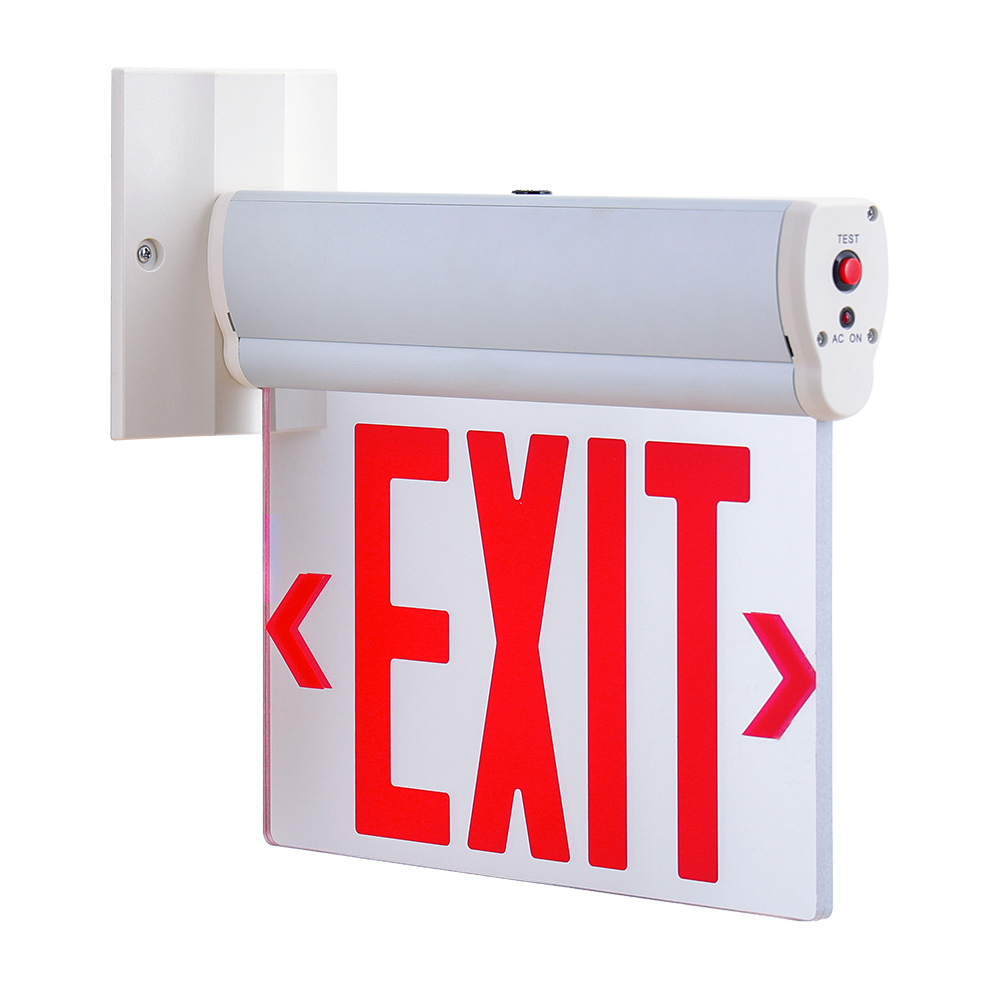 Lumimuse LED Exit Sign - Red Letter - Single Face - 2.5W 