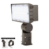 LumiMuse LED Outdoor Flood Light - 100W - 120-277V - 13300 lumens - 4000K - Optional Dusk To Dawn Photocell - 320W Equal