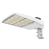 Vela III LED Parking Lot Light - White Finish - 46,600 Lumens - 4 Watts Selectable - 3 CCT Selectable - Type III - 120-277V - 1000W Equal