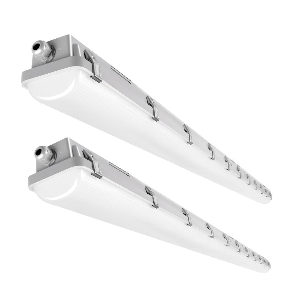 8ft Vapor Tight LED Light Fixture - 80/70/60W - 10500 lumens - Lumimuse 