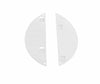 Surface Mount Plate for SL0202 Series LED Strip Light Fixture - Lumimuse