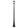 Lumimuse Victorian Bulb Solar Lamp Post